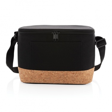 Logo trade promotional merchandise photo of: Two tone cooler bag with cork detail
